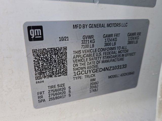 2022 Chevrolet Silverado 1500 LTD LTZ